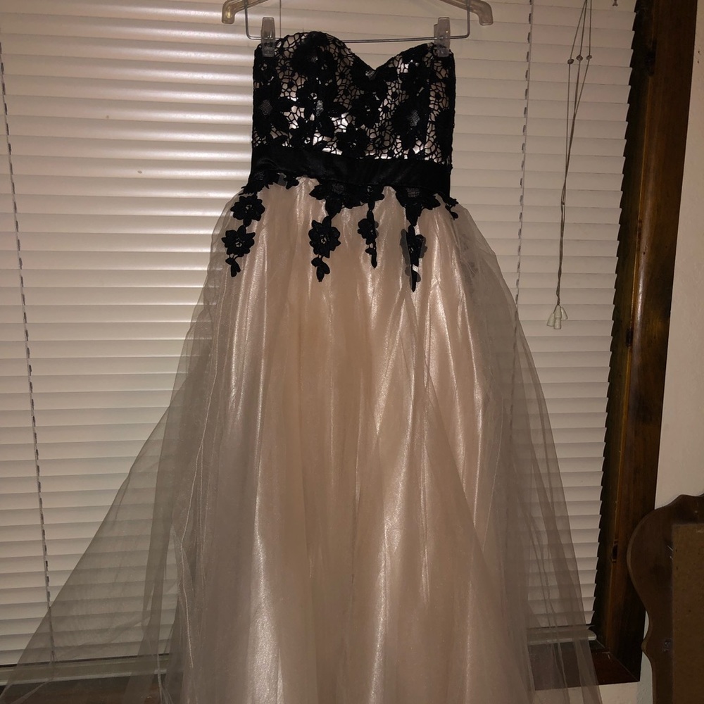 Strapless Prom Dress